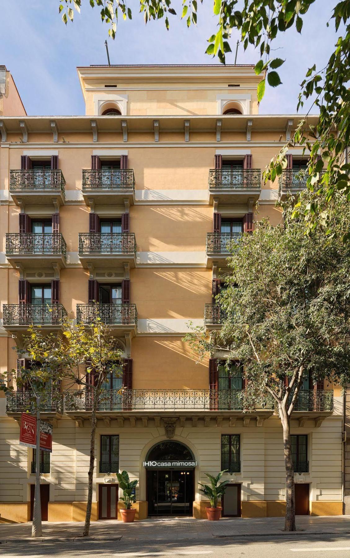 Hotel H10 Casa Mimosa 4* Sup à Barcelone Extérieur photo